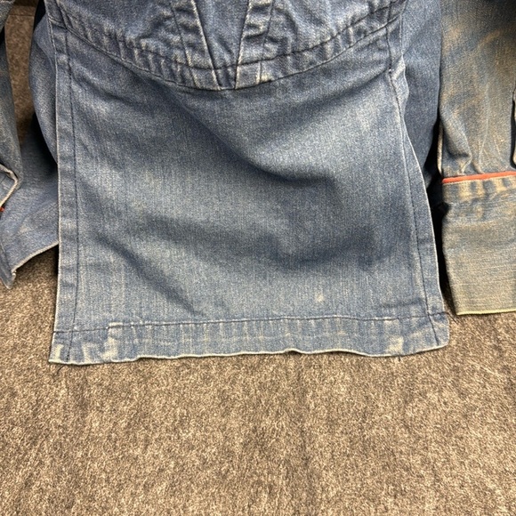 Marc Jacobs Blue Jean Jacket Double-Breasted - Picture 8 of 10